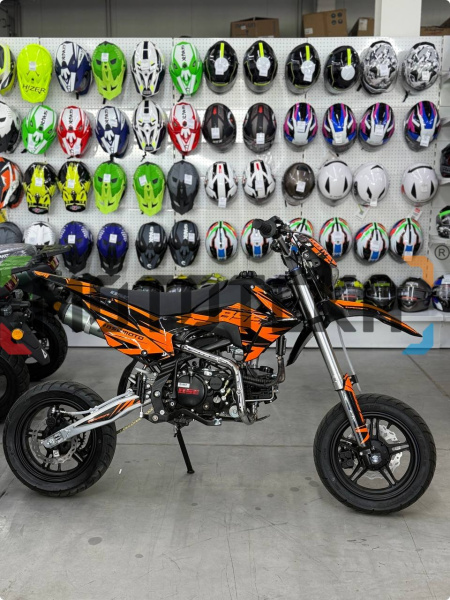 Питбайк BSE (БСЕ) PH 150 12/12 AK47 Red (025) Supermoto (комплект колёс на выбор) - купить с доставкой, по выгодной цене в интернет-магазине Мототека